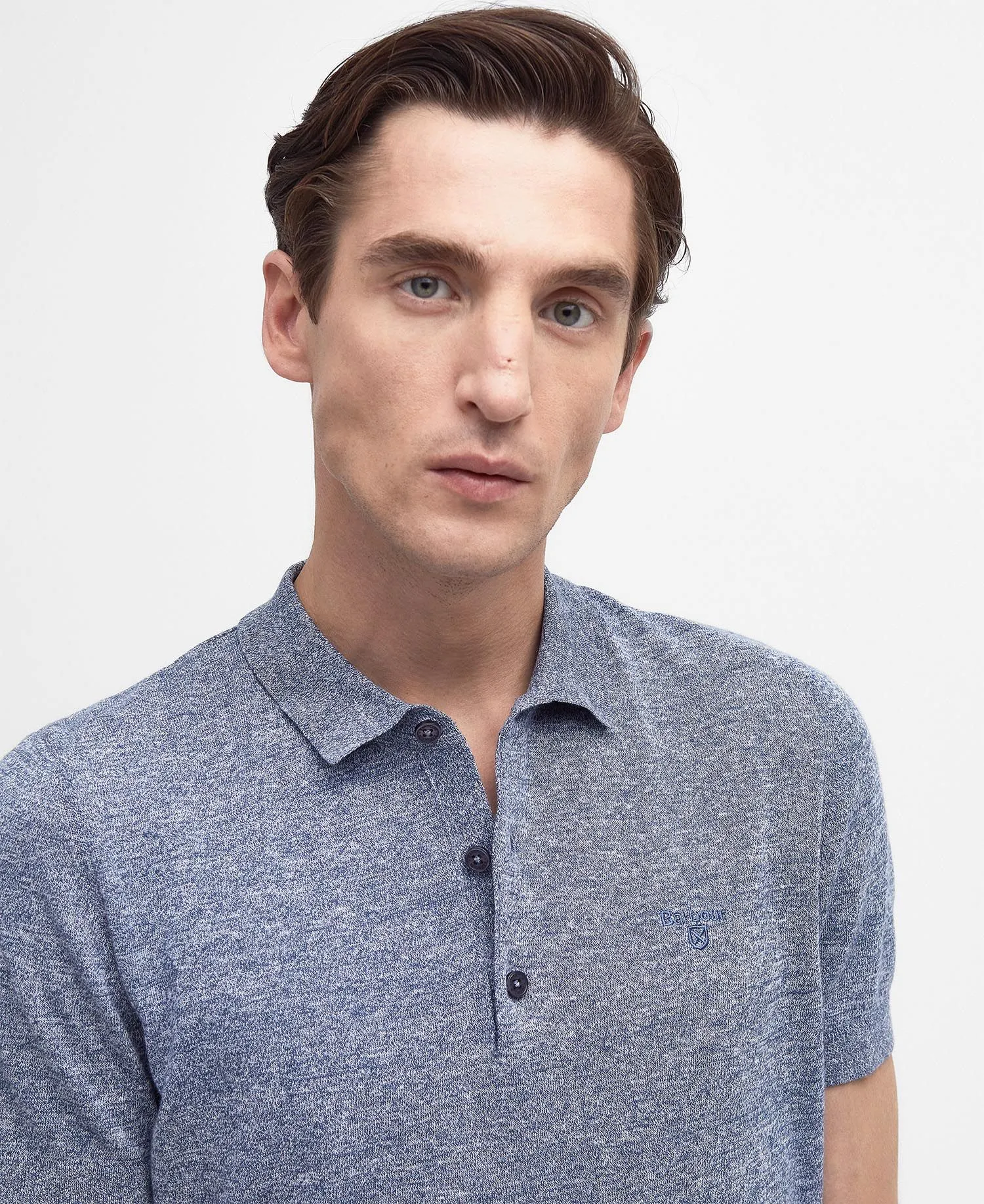  Buston Knitted Polo Shirt     