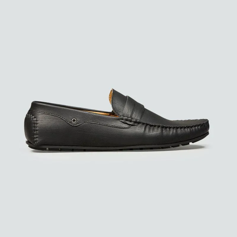 Camel Leather Loafers