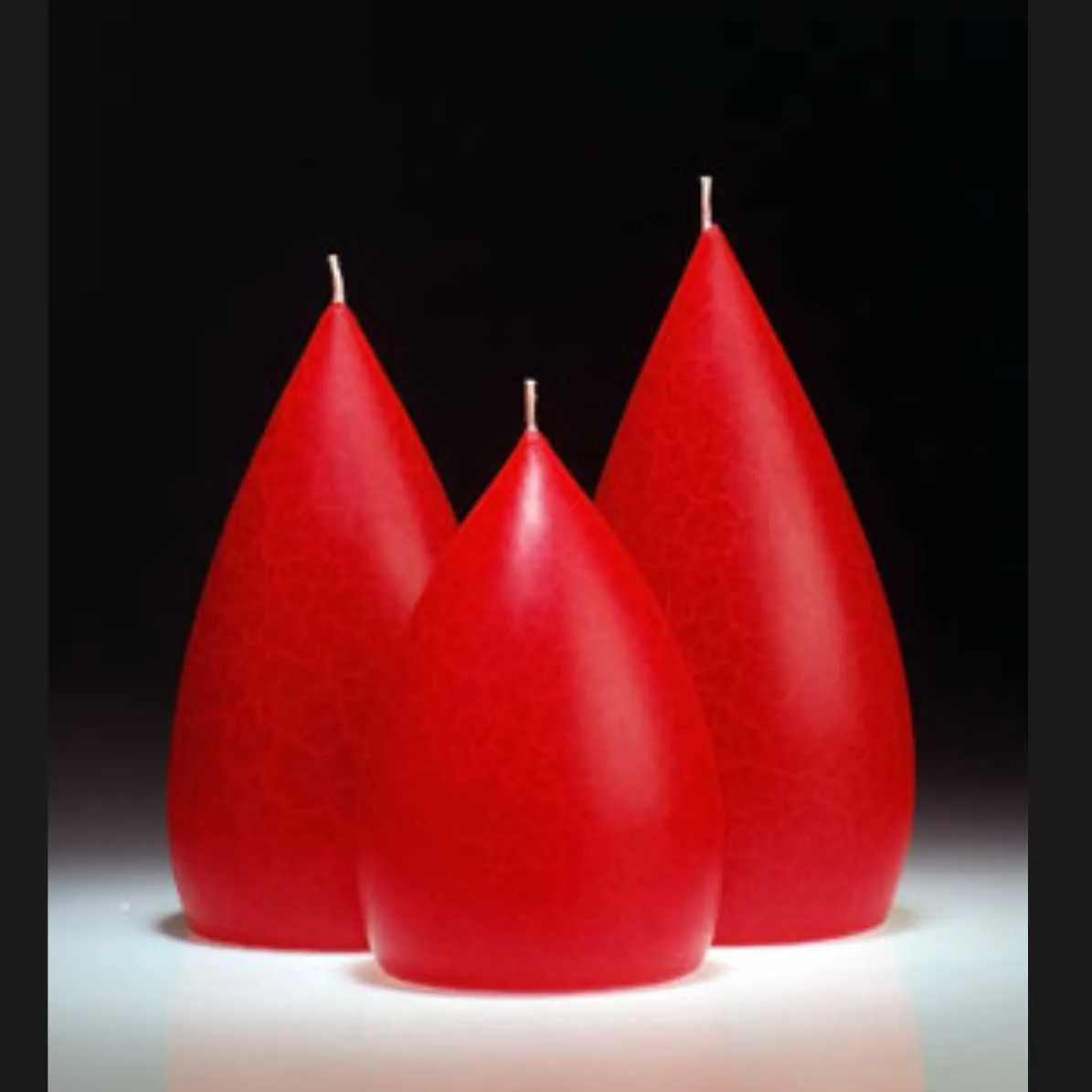 Candle, large Red