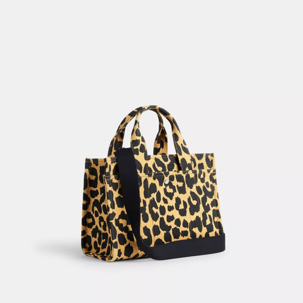 Cargo Tote Bag 26 With Leopard Print