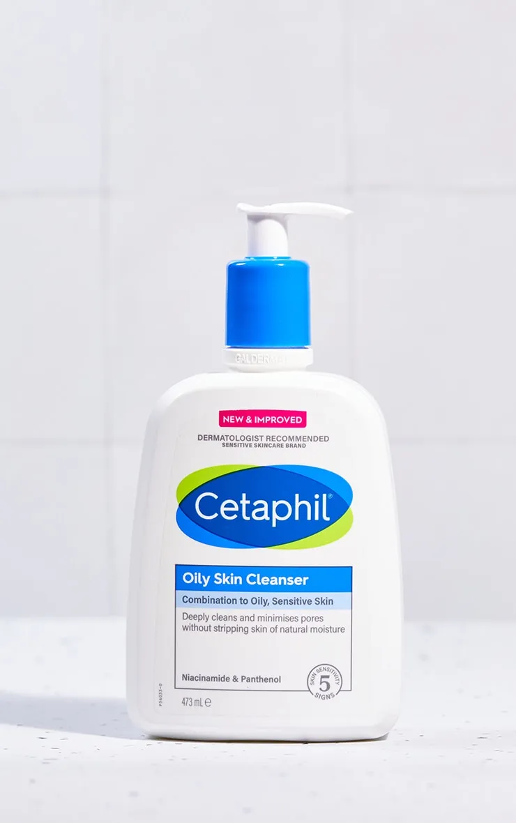Cetaphil Oily Skin Cleansing Facial Cleanser 473Ml