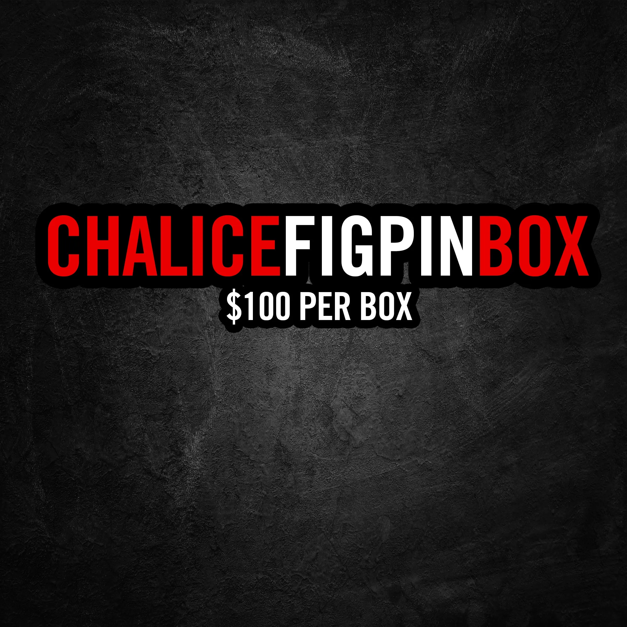 Chalice - BLACK FRIDAY 2023 - Chalice FiGPiN Box