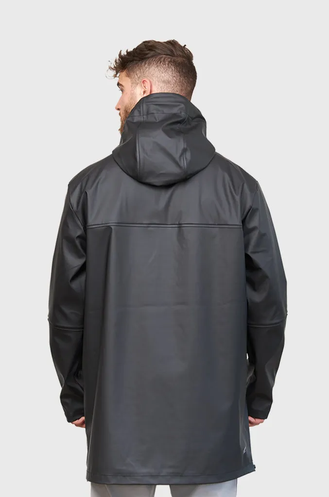 Chaqueta Impermeable Walking Patrol Black (Hombre)