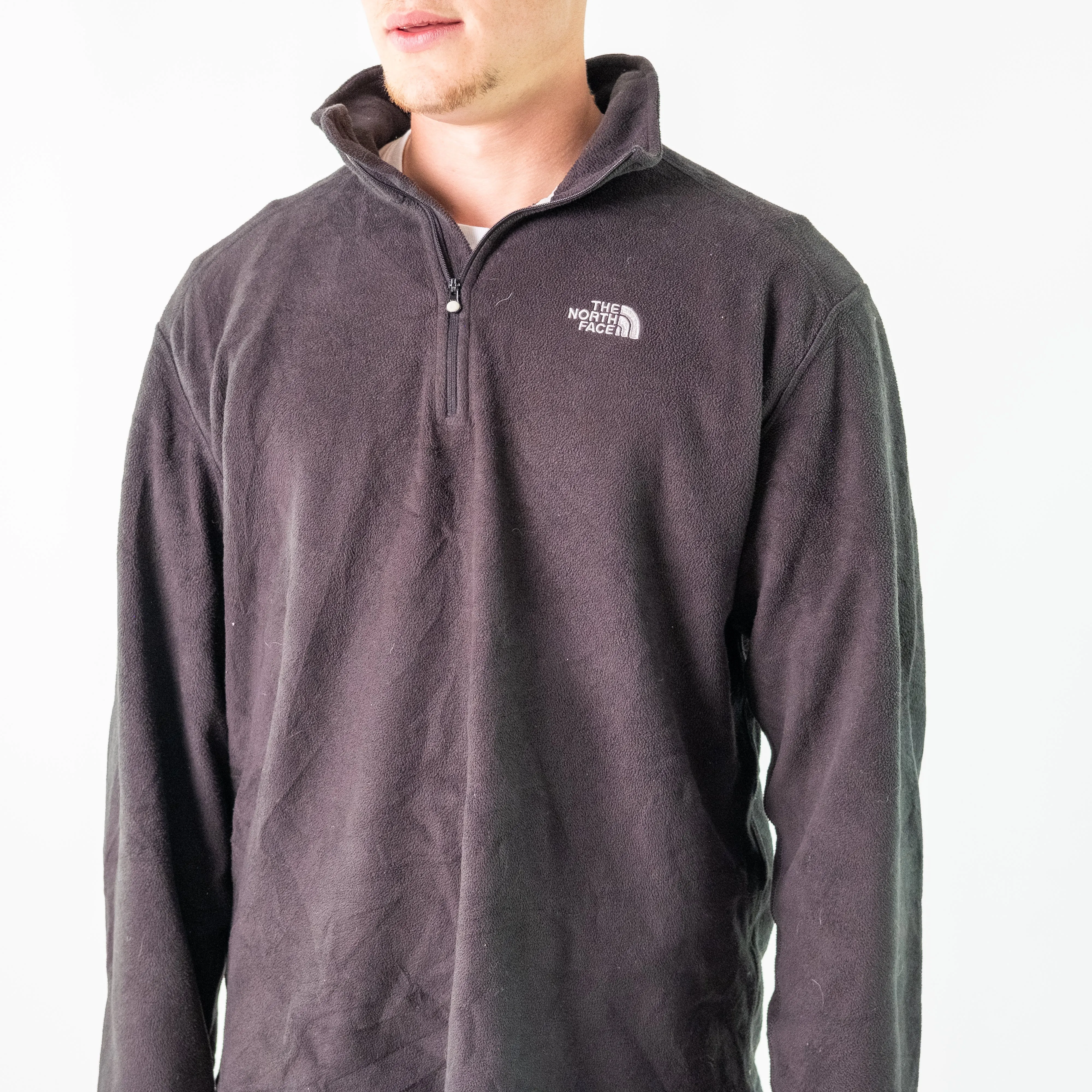 Charcoal Grey 90s The North Face Fleece (L)