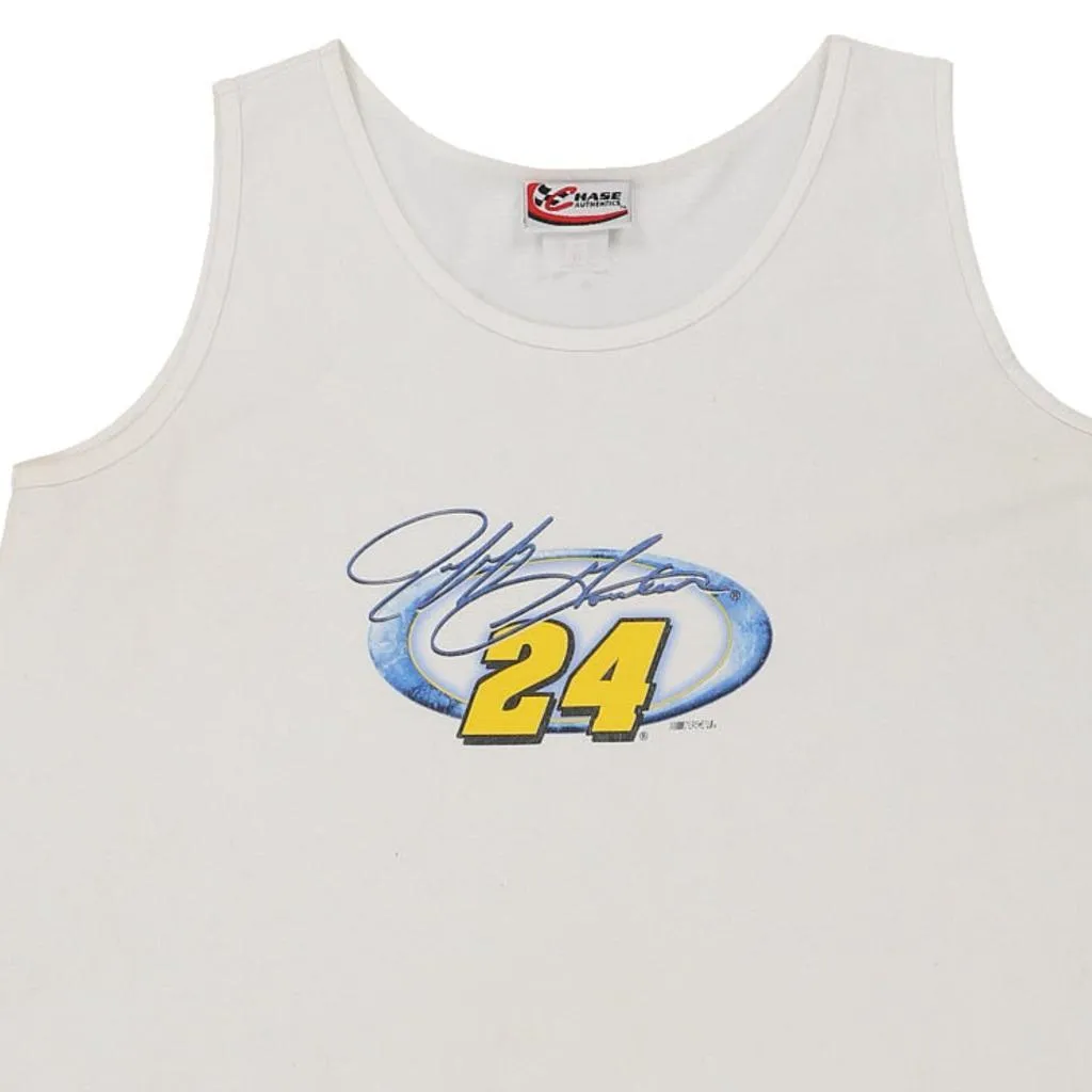 Chase Authentics Nascar Vest - XL White Cotton