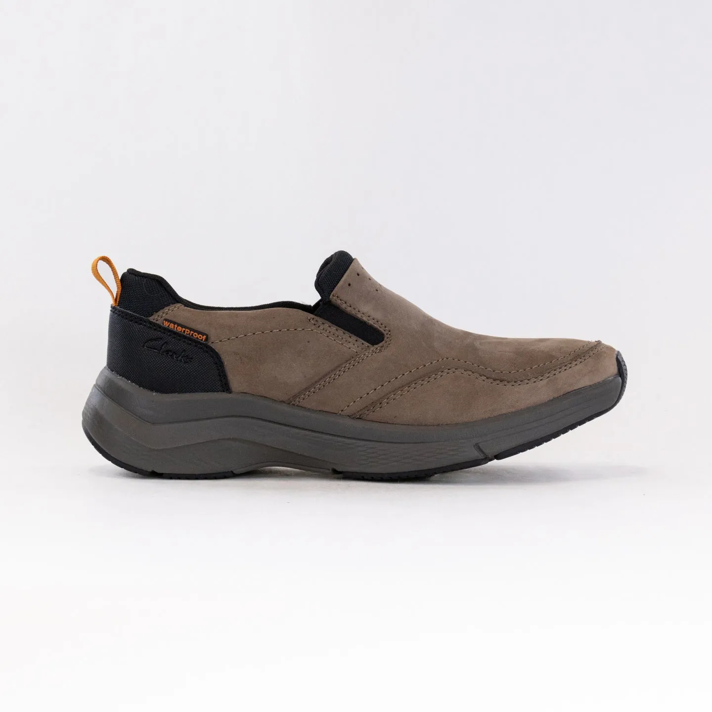 Clarks Wave Edge (Men's) - Taupe Nubuck
