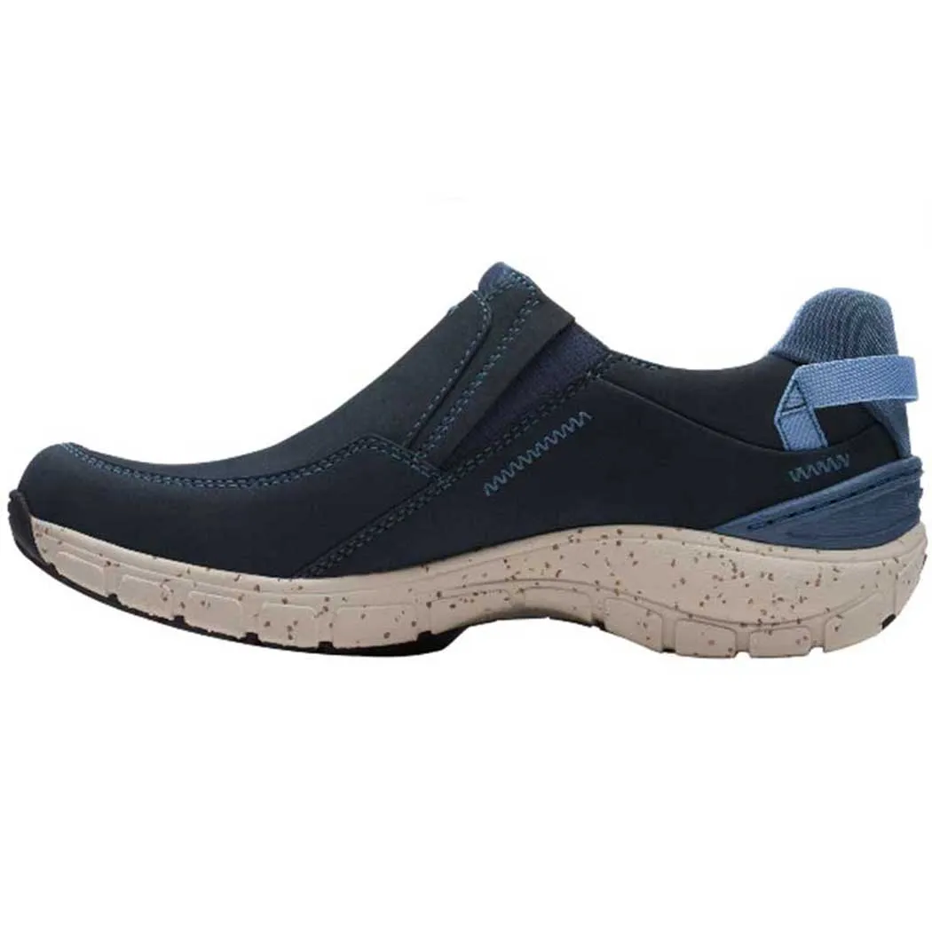 Clarks Wave PlateauAP Slip-On Navy (Women's)