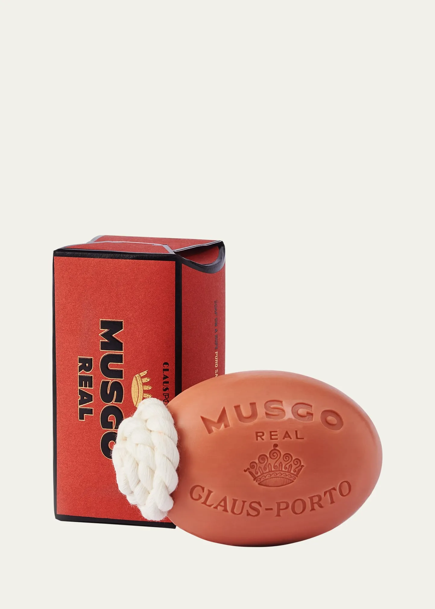 Claus Porto Musgo Real Puro Sangue Soap on a Rope, 190g
