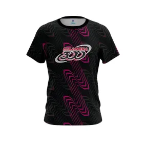 Columbia 300 Halftone Extreme Pink CoolWick Bowling Jersey