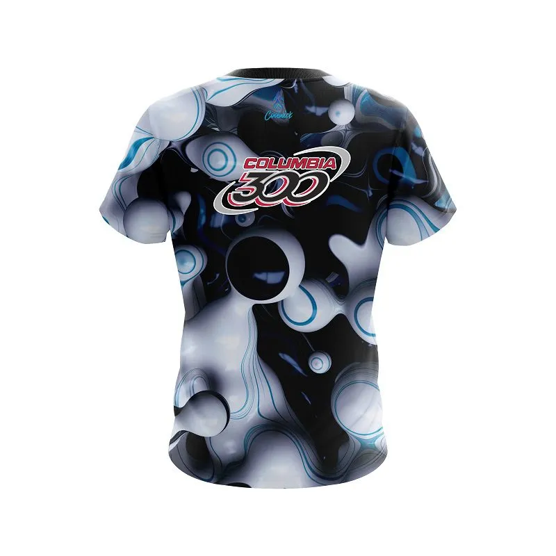 Columbia 300 Paint Swirl Blob CoolWick Bowling Jersey