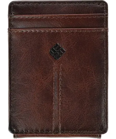 Columbia Men's RFID Protected Front Pocket Wallet with Magnetic Money Clip