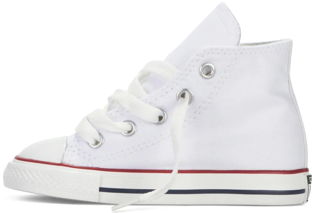 Converse Chuck Taylor All Star Toddler Hi Top Optic White