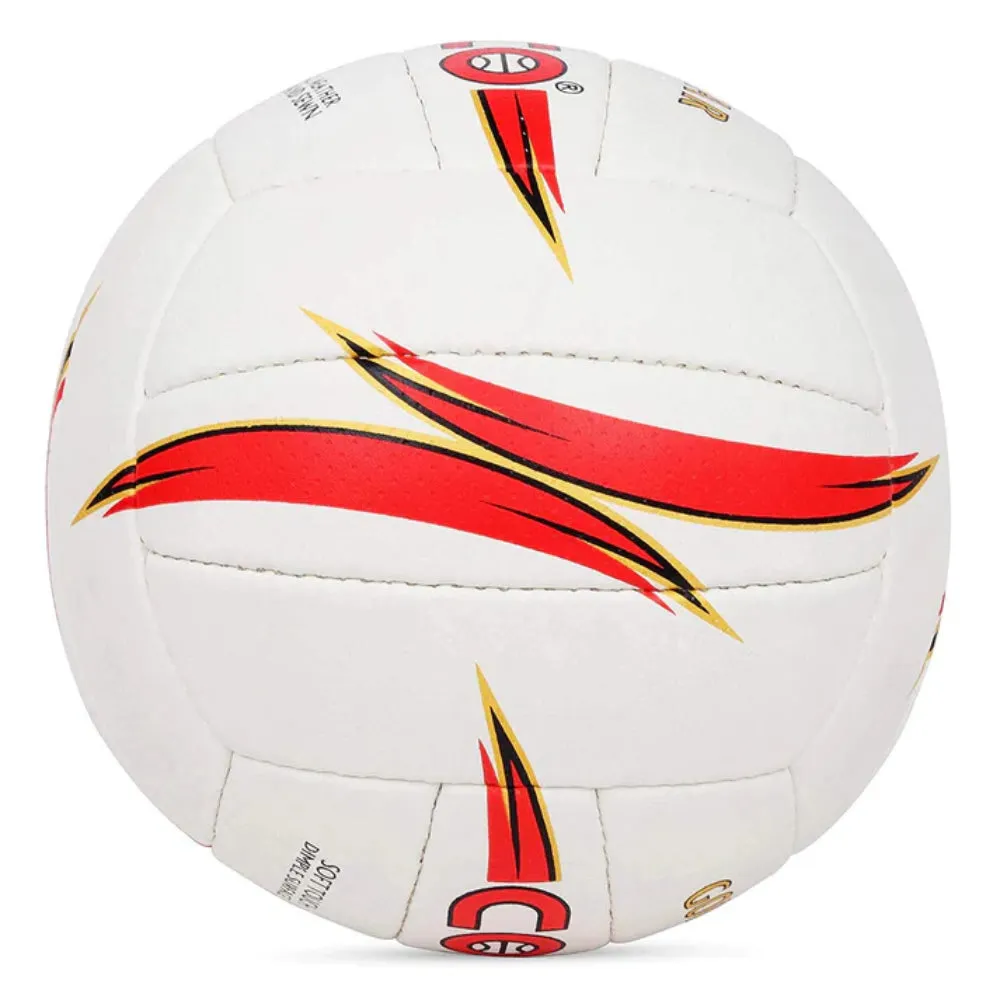 Cosco Gold Star Volleyball (White/Red)