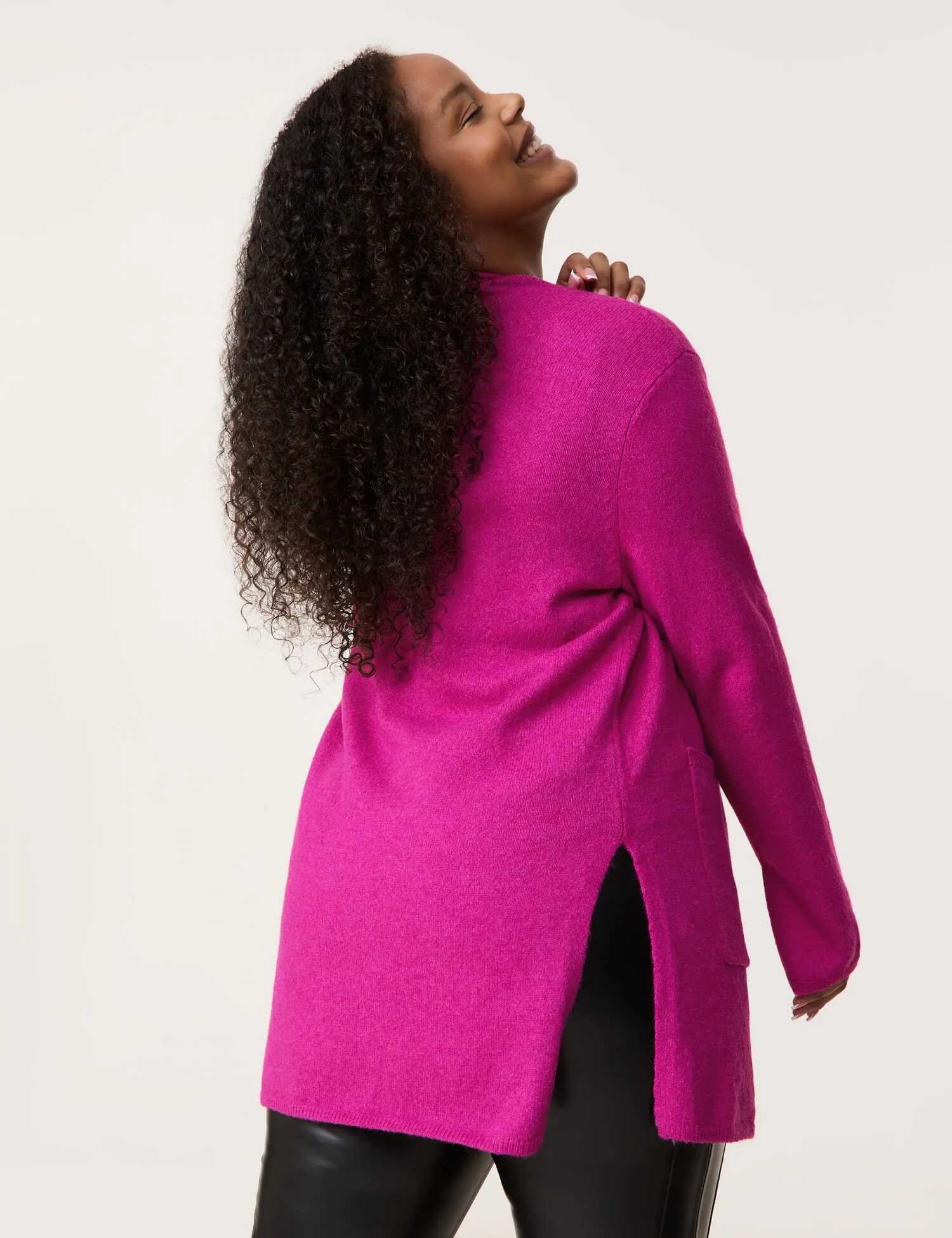 Cosy long cardigan