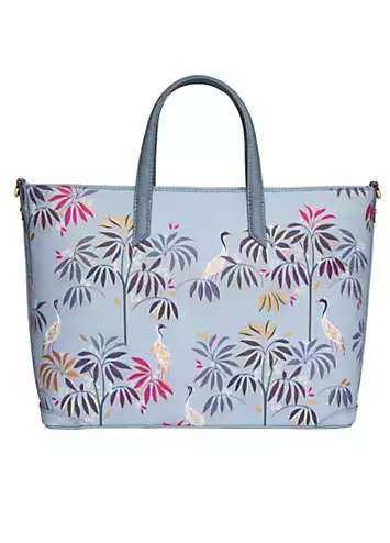 Crane Garden Medium Tote Bag by Sara Miller | Look Again