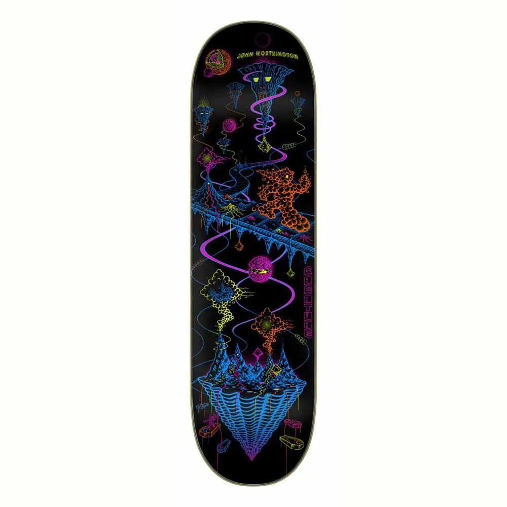 Creature Pro Skateboard Deck VX Worthington Xploration Black/Multi 8.6