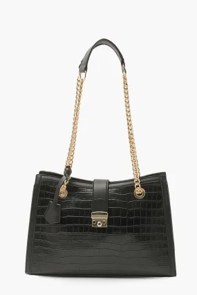 Croc Shoulder Lock Bag