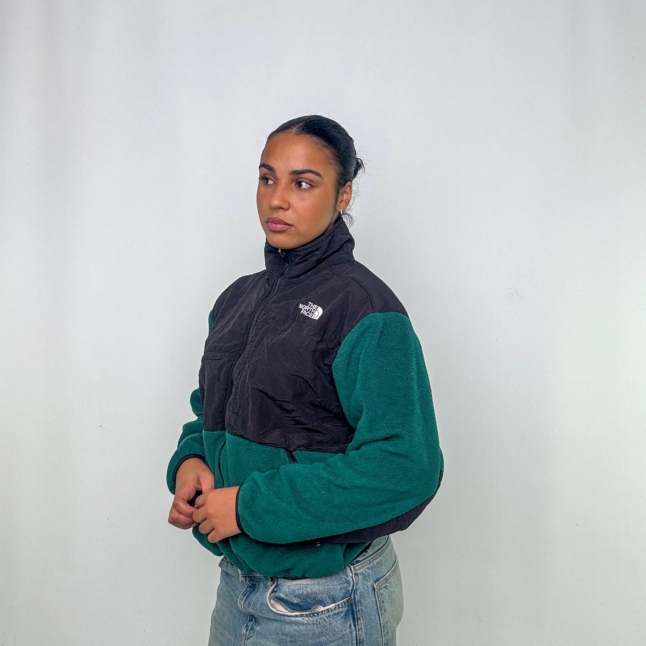 Dark Green y2ks The North Face Fleece (M)