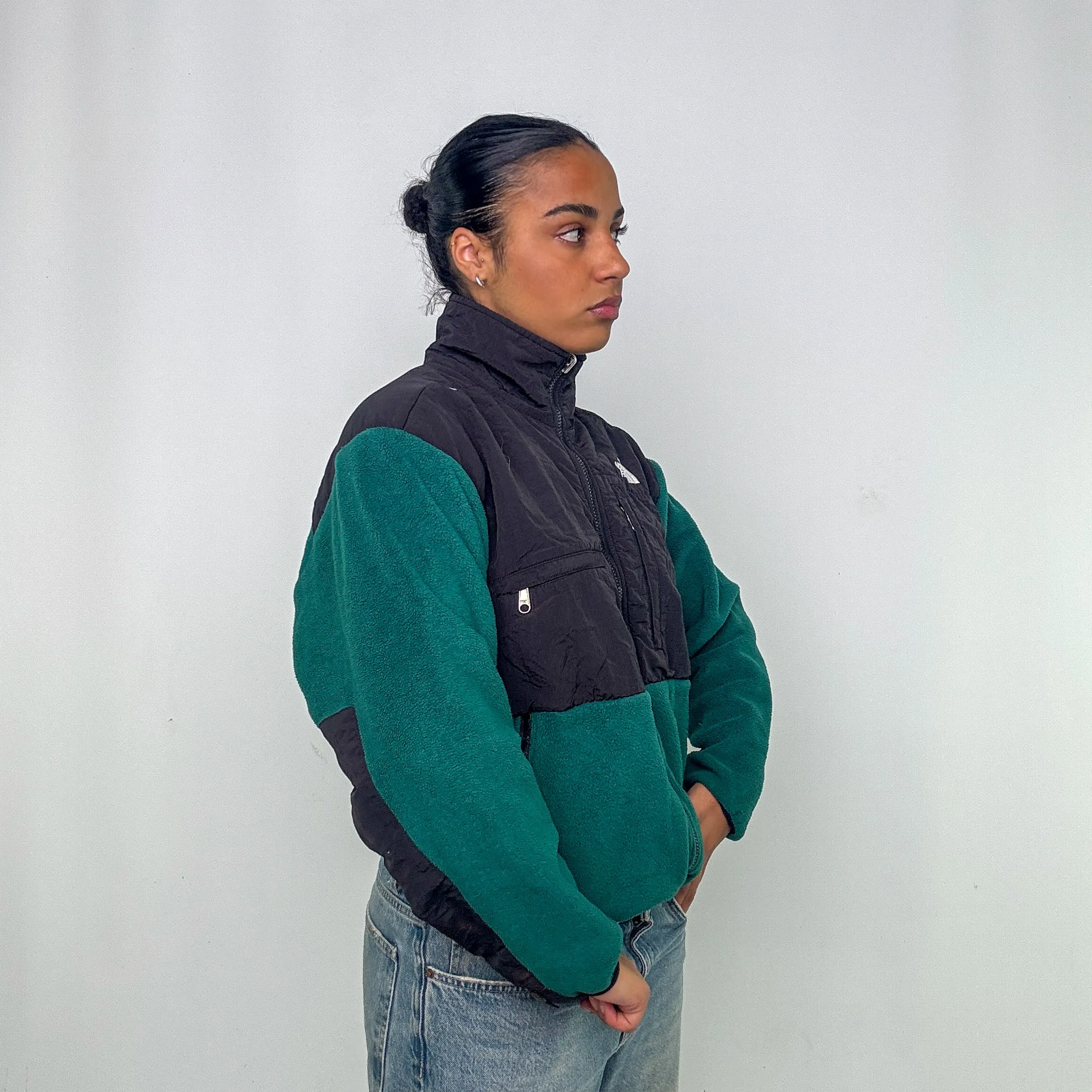 Dark Green y2ks The North Face Fleece (M)