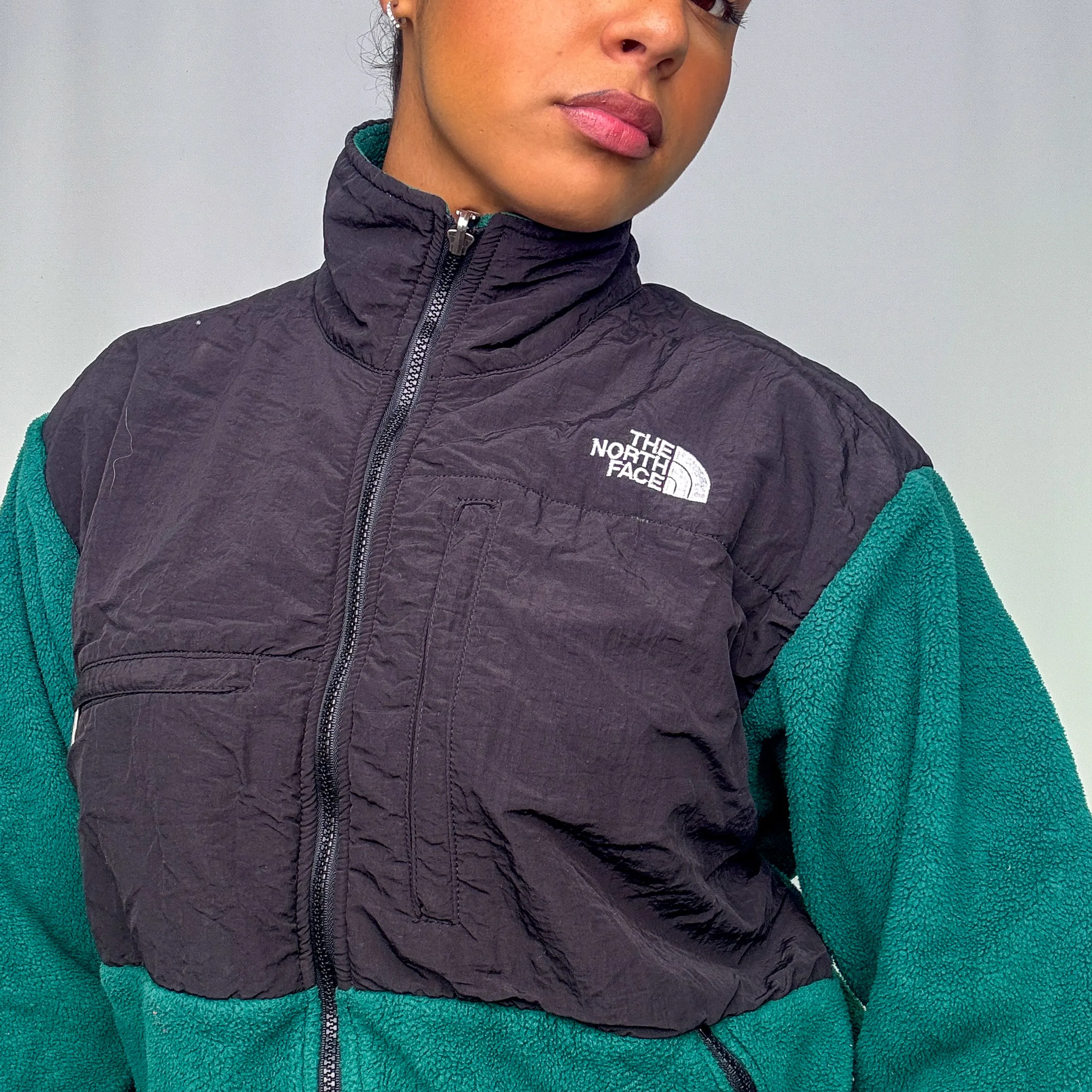 Dark Green y2ks The North Face Fleece (M)