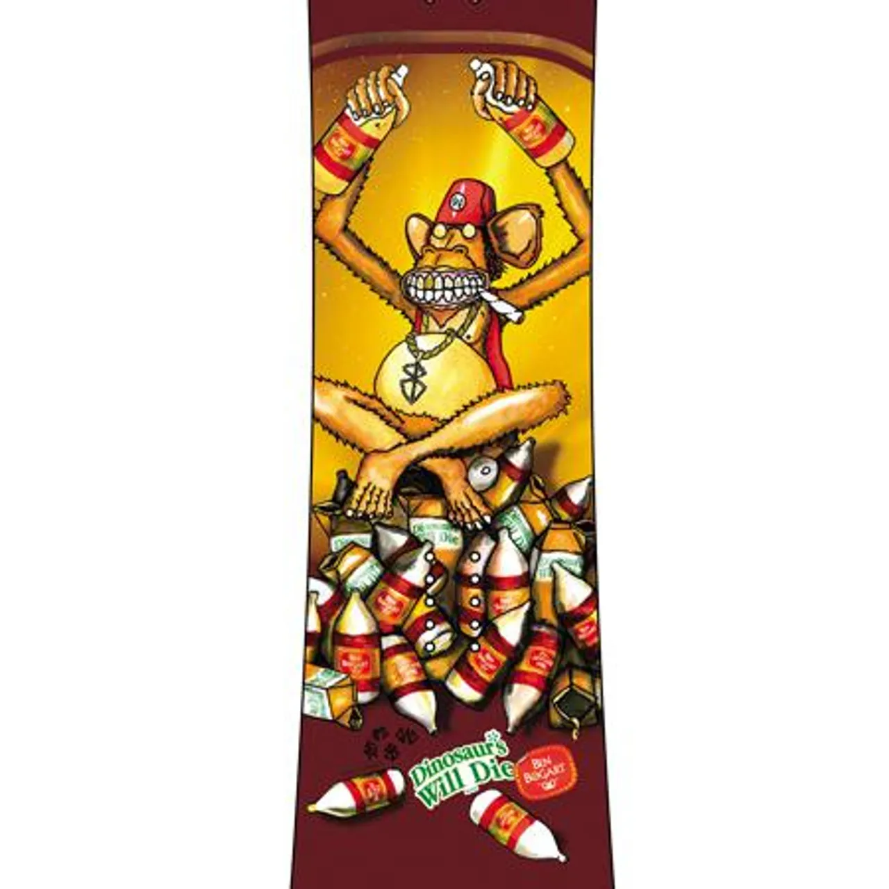 Dinosaurs Will Die 2015 BOGART Snowboard