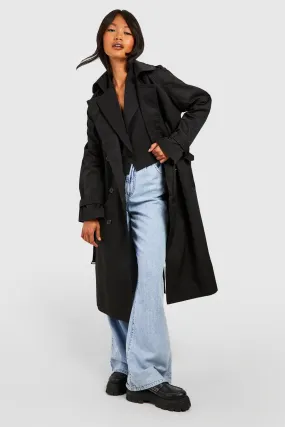 Double Breast Belted Trench Coat