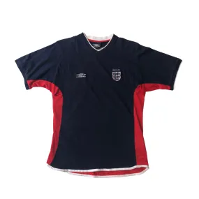 England Umbro 1990s/2000s Football Shirt World Cup Medium