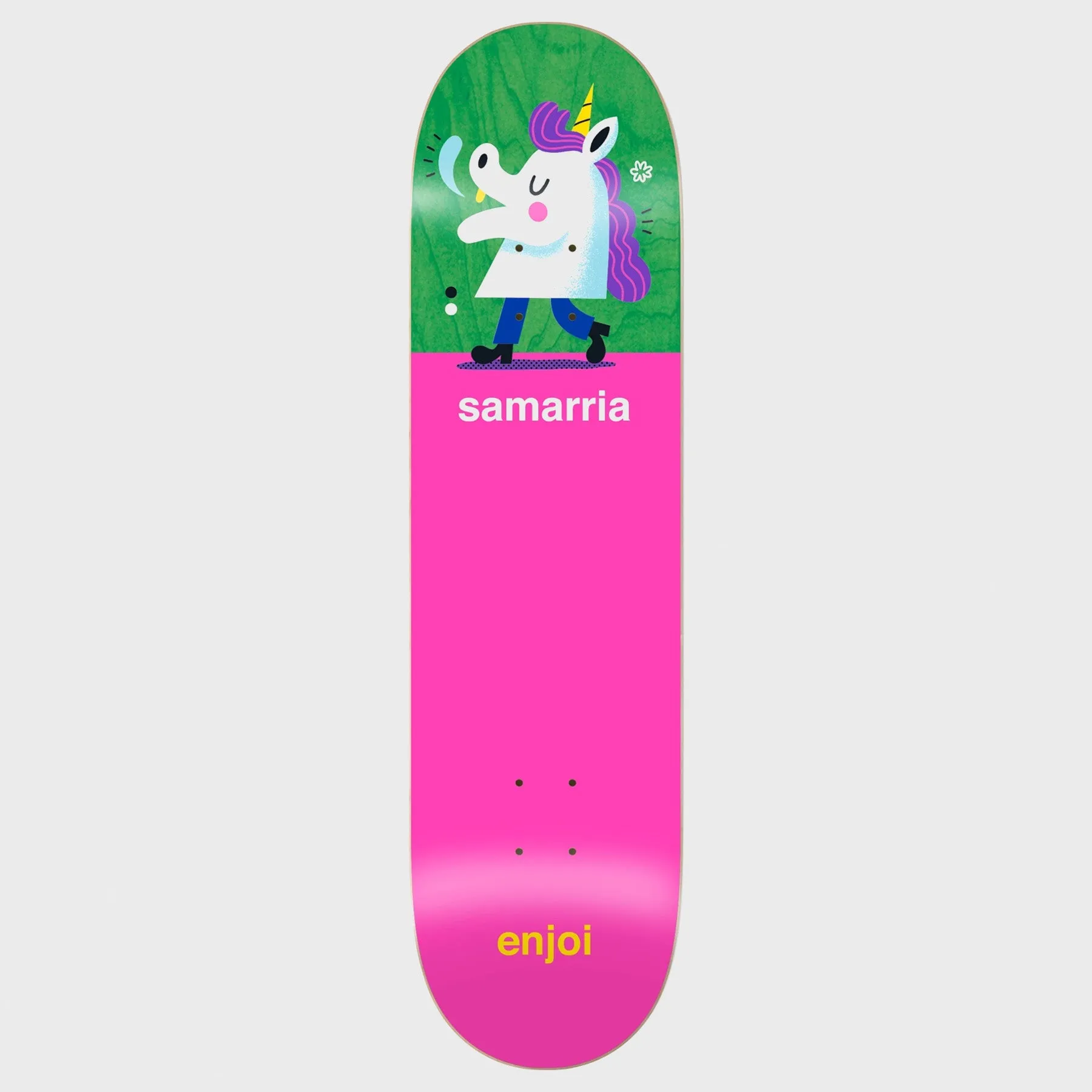 Enjoi Skateboards - 8.25 Sammaria Brevard High Waters R7 Skateboard Deck