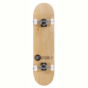 Enuff Logo Stain Factory Complete Skateboard Natural 8