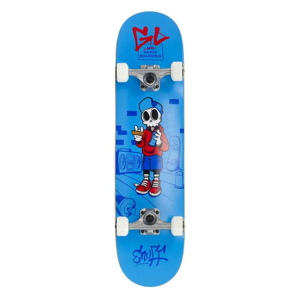 Enuff Skateboards Skully Mini Blue Factory Complete Skateboard 29.5 x 7.25