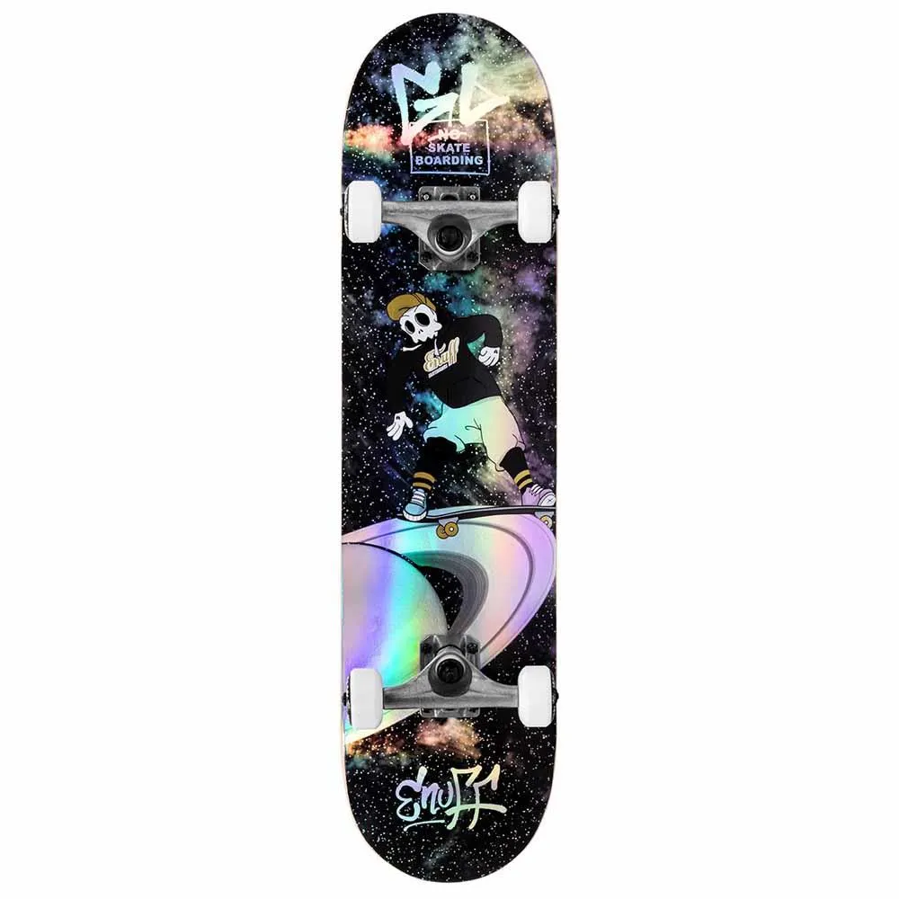 Enuff Skully Hologram Factory Complete Skateboard Black 7.25