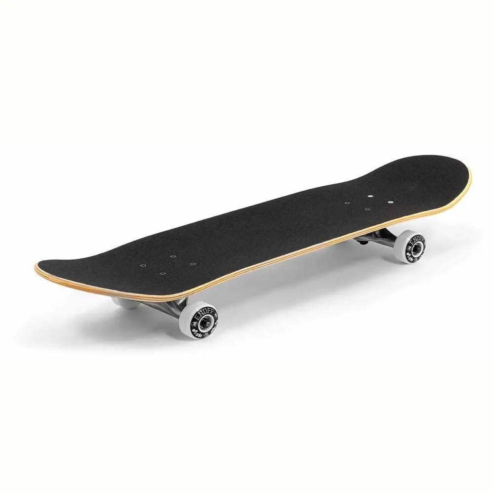 Enuff Skully Hologram Factory Complete Skateboard Black 7.75