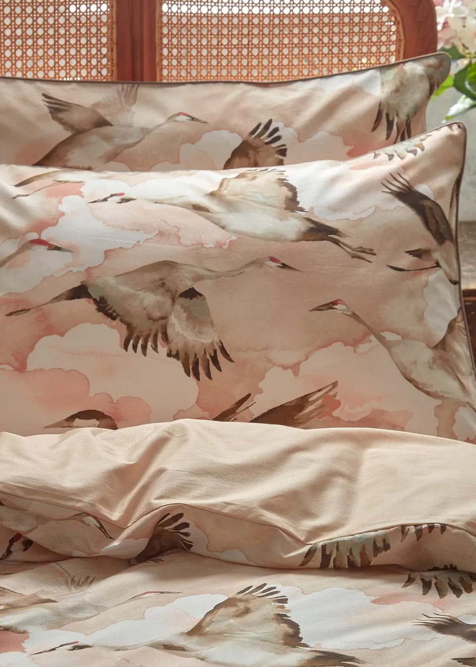 EW by Edinburgh Weavers Flyway Exotic Piped Duvet Cover Set