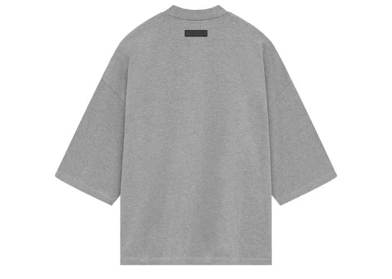 Fear of God Essentials Football Tee Dark Heather Oatmeal