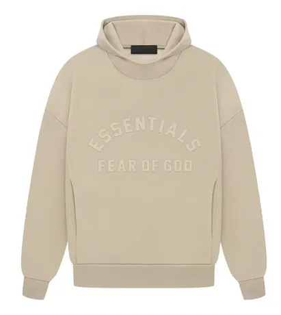 Fear of God Essentials Hoodie Dusty Beige