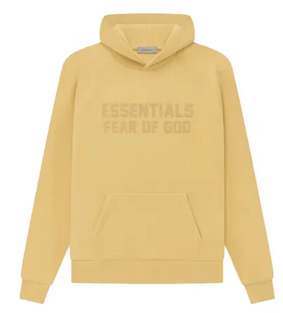 Fear of God Essentials Hoodie Light Tuscan