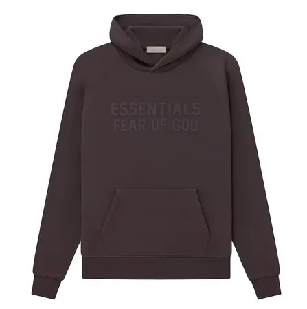 Fear of God Essentials Hoodie Plum