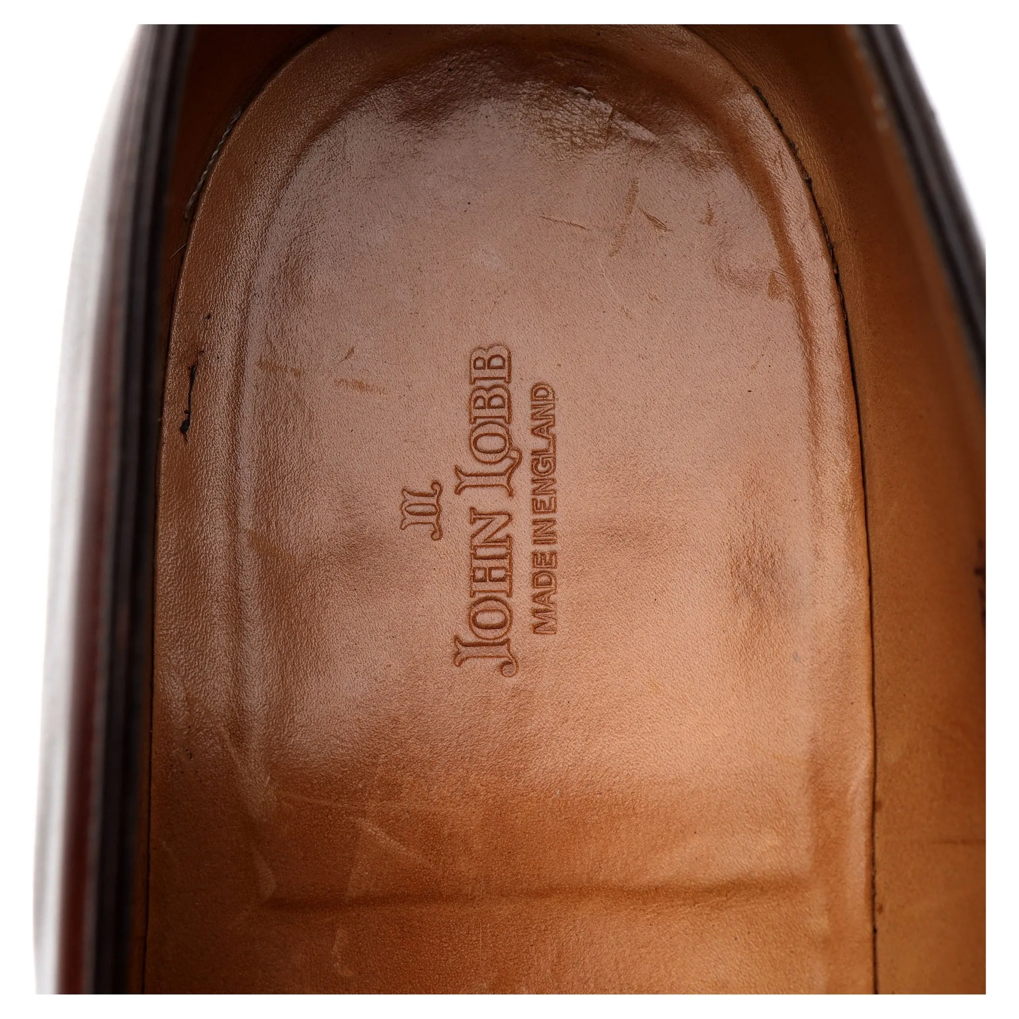 'Fencote' Brown Museum Leather Loafers UK 9.5 EE