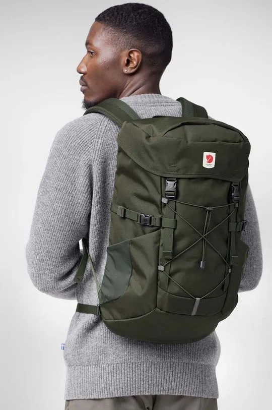 Fjallraven backpack Skule Top 26 green color F23350.662