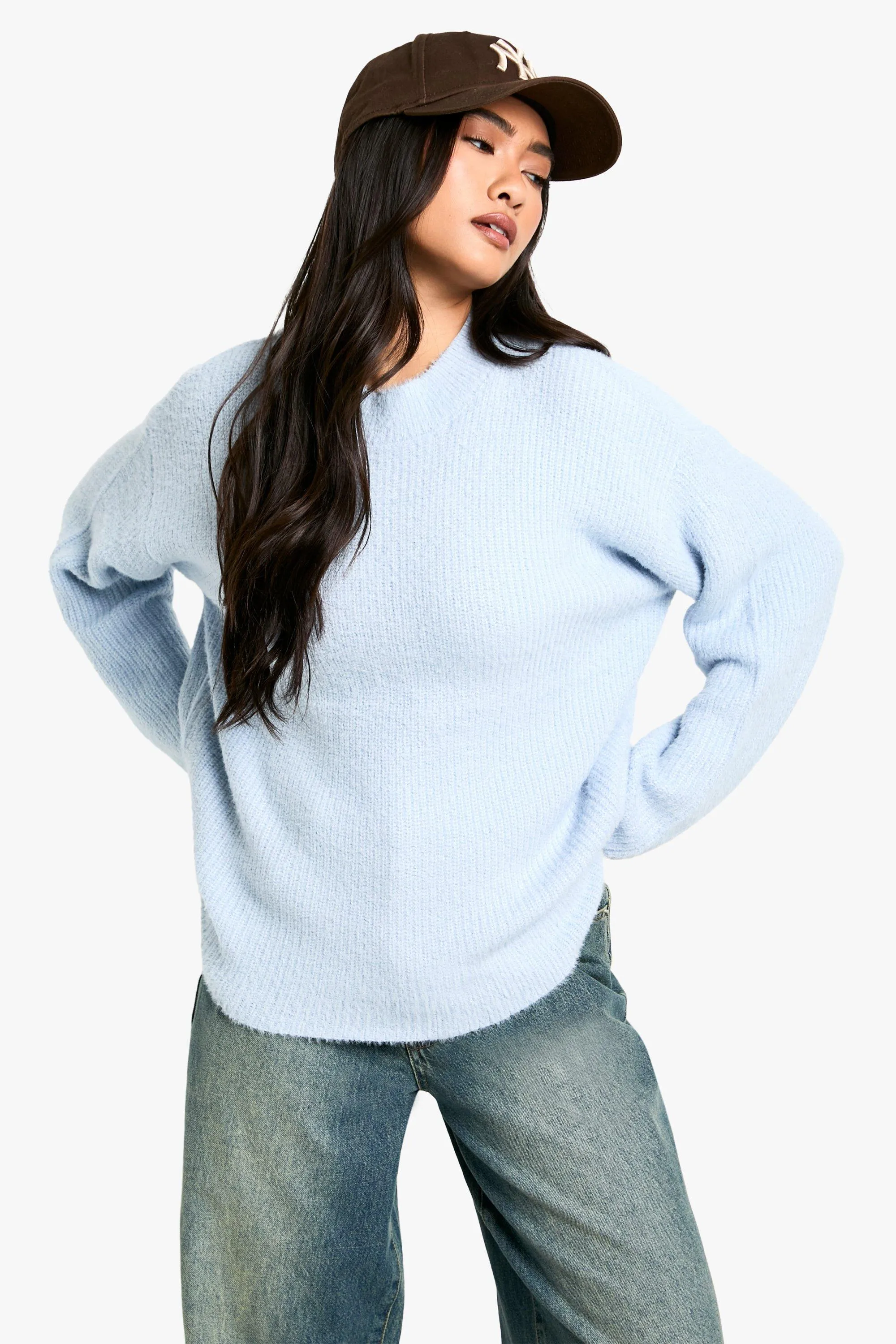 Fluffy Knitted Sweater