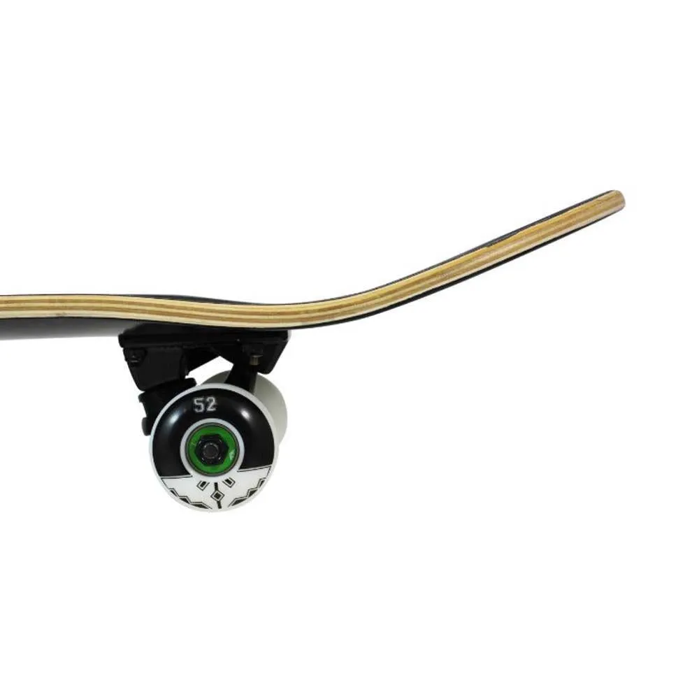Fracture Skateboards Fade Black Complete Skateboard 8.0