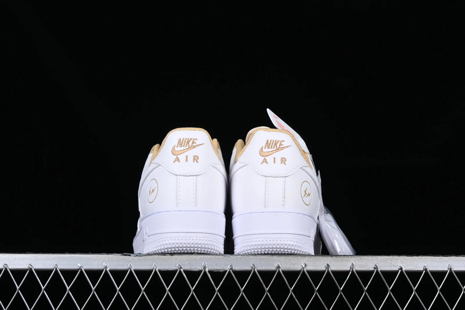 Fragment design x Nike Air Force 1 07 Low White Light Brown Gold TT0801-603