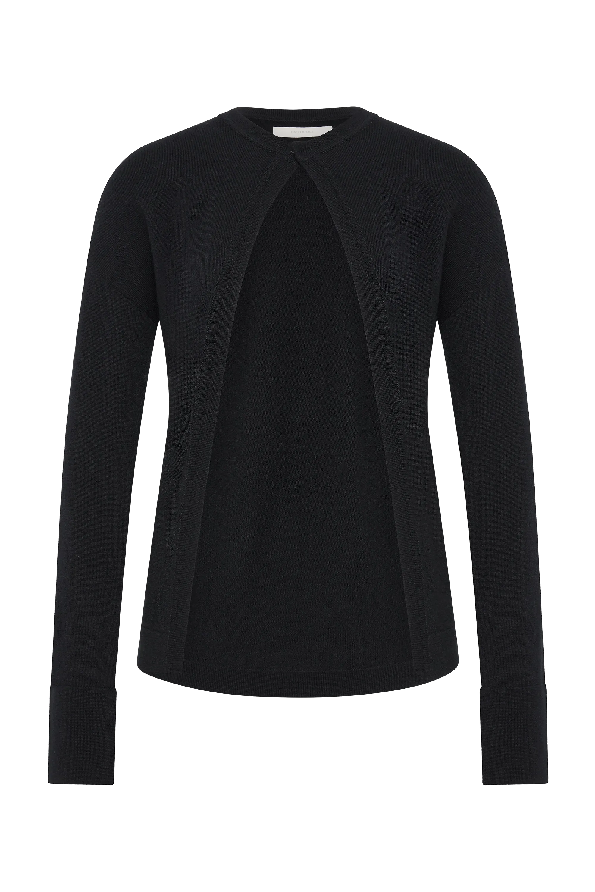 Frederikke Cashmere Cardigan Black
