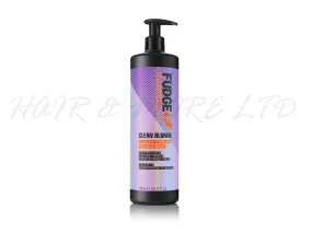 Fudge Professional, Clean Blonde Violet Toning Conditioner 1L