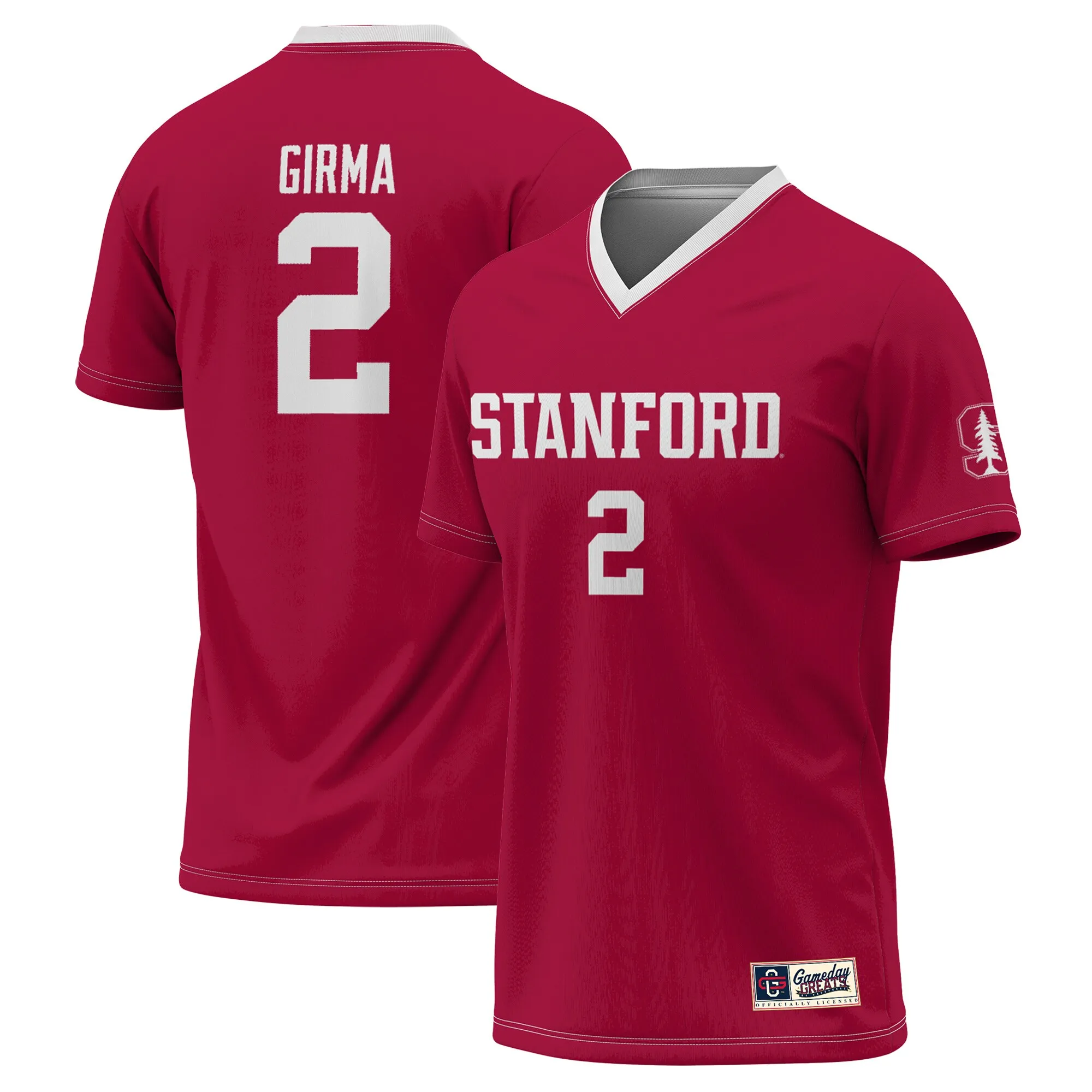 GameDay Greats Naomi Girma Stanford Cardinal Youth Cardinal Lightweight Alumni Soccer Jersey