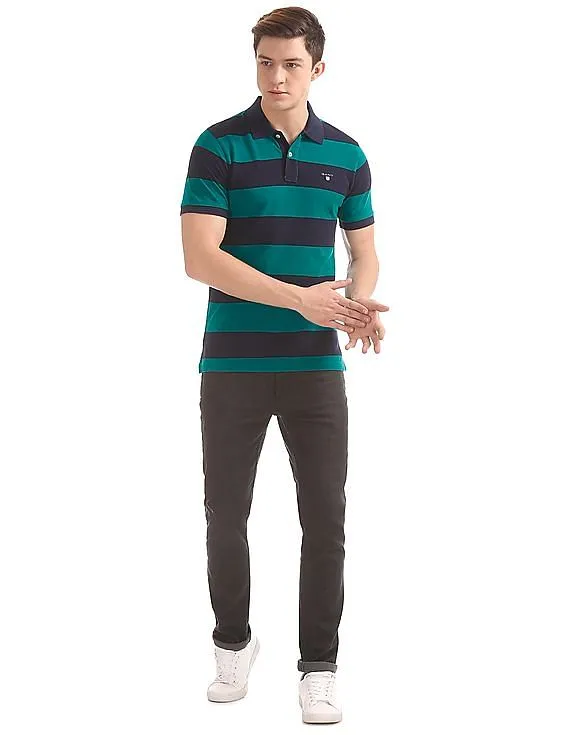 Gant Barstripe Pique Rugger Polo