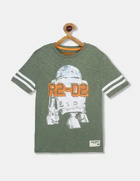 GAP Boys Green Star Wars™ Rugby T-Shirt