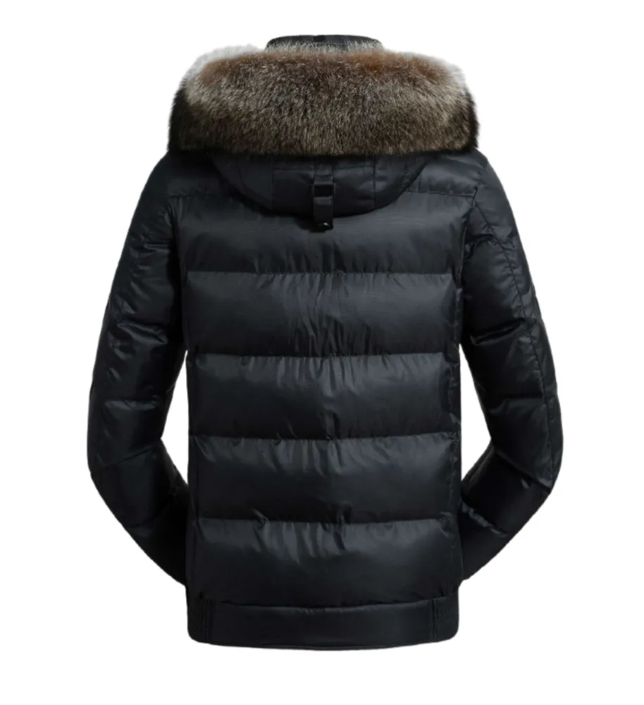Genuine Fur Trim Sorona® Insulated Puffer Jacket