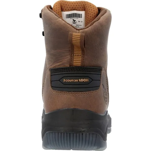Georgia Boot Men's FLXPoint ULTRA Brown Waterproof Work Boot GB00551