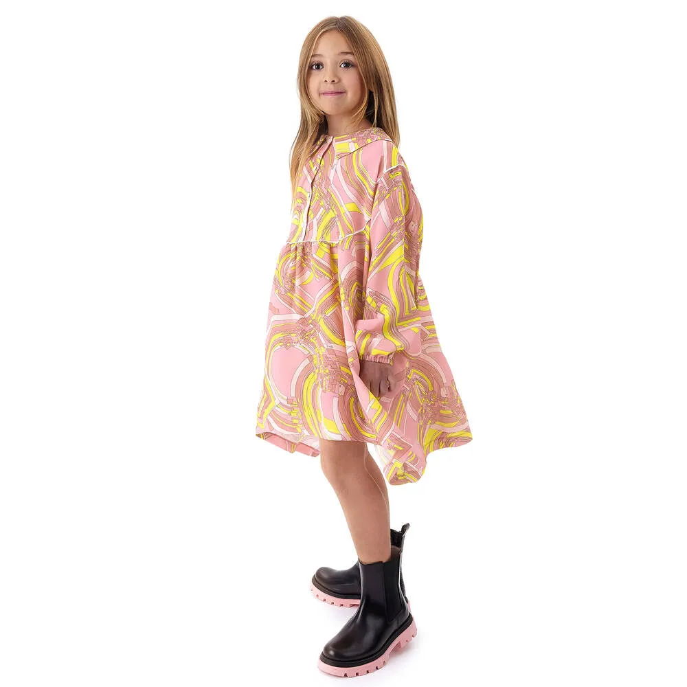 Girls Pink Esploso Dress